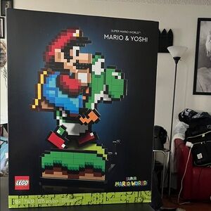 LEGO Mario & Yoshi Pixel Art Set